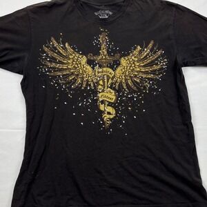 BC Ethic Blue Collar Ethic Graphic T-Shirt‎ Survival Of The Fittest Large Black